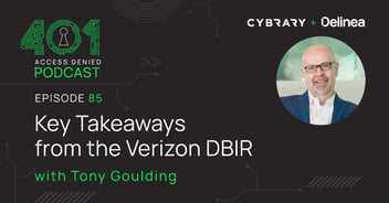 Delinea | 401 Access Denied Podcast | Episode 85 | Key Takeaways from the Verizon DBIR with Tony Goulding