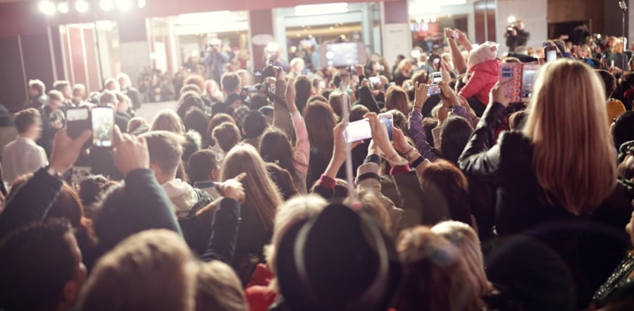 Conference crowd