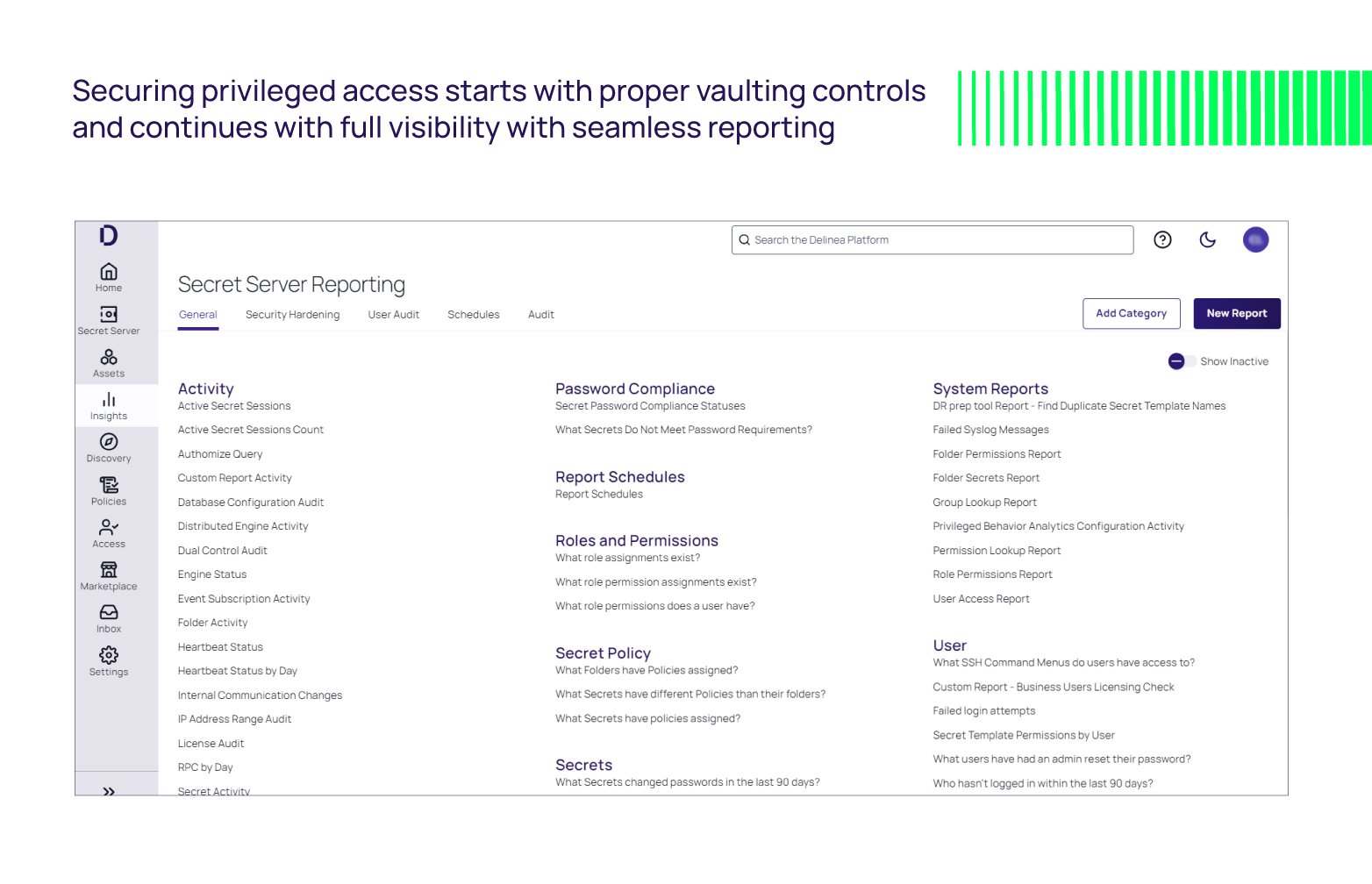 Privileged Access Reporting: Proper Vaulting Controls