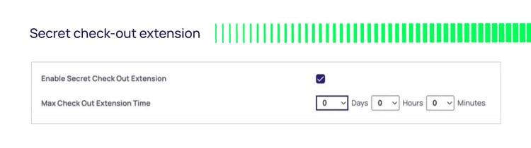 Secret Check Out Extension