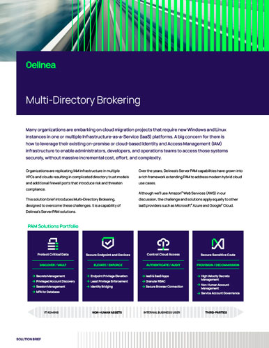 Multi Directory Brokering