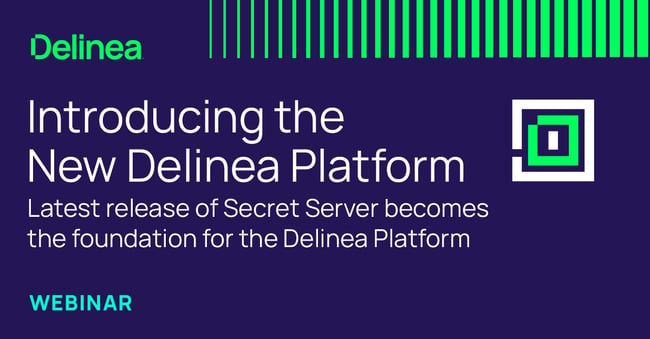 Cybersecurity Webinar: Delinea Platform